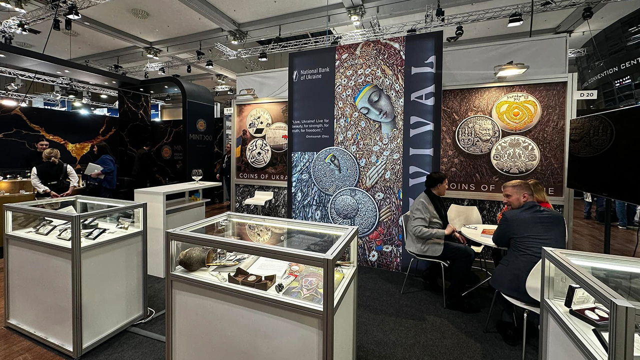 World Money Fair 2025: NBU Takes Part in International Numismatic Exhibition in Berlin (2)